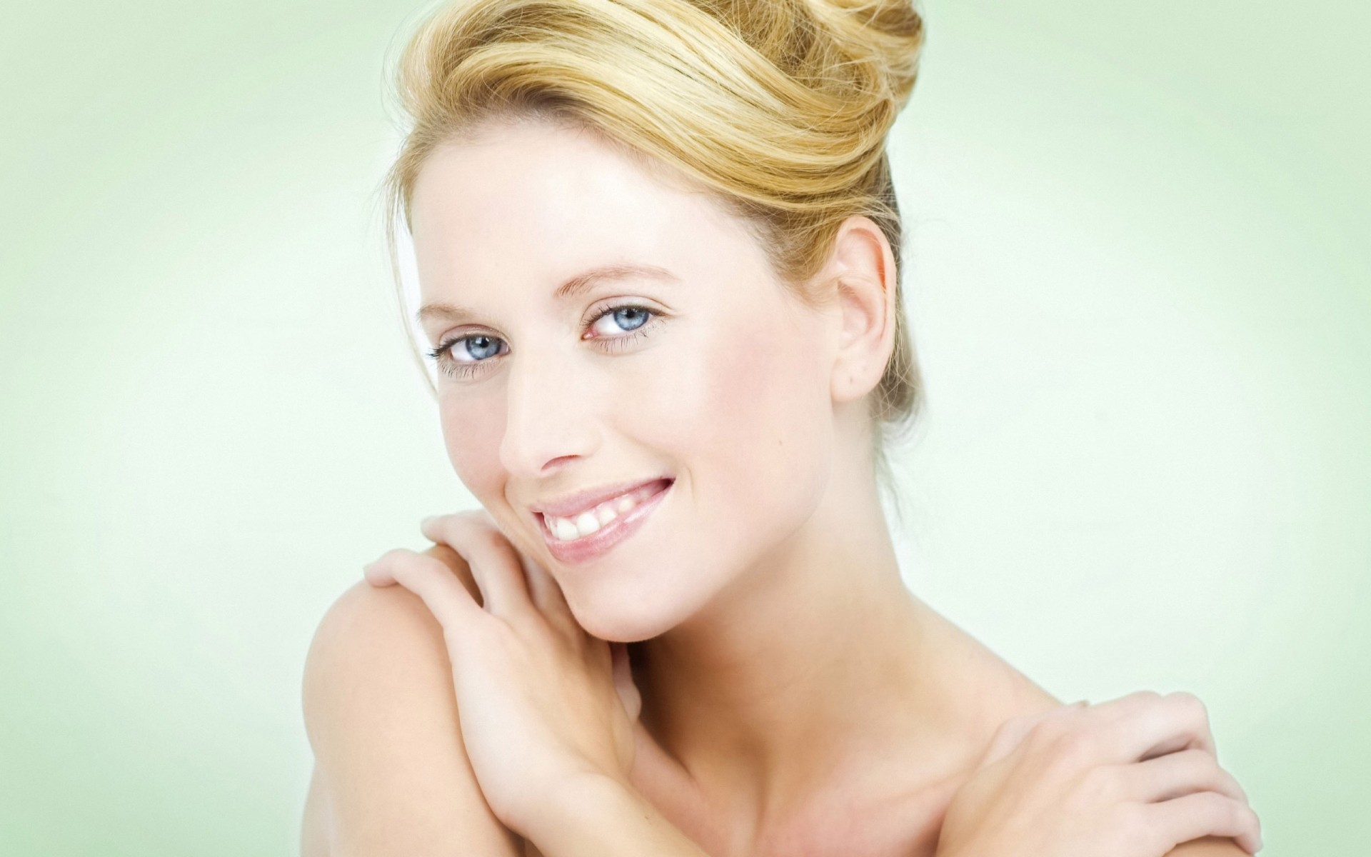 女人 肖像 裸体 皮肤 性感 眼睛 漂亮 时尚 魅力 干净 年轻 女孩 女人