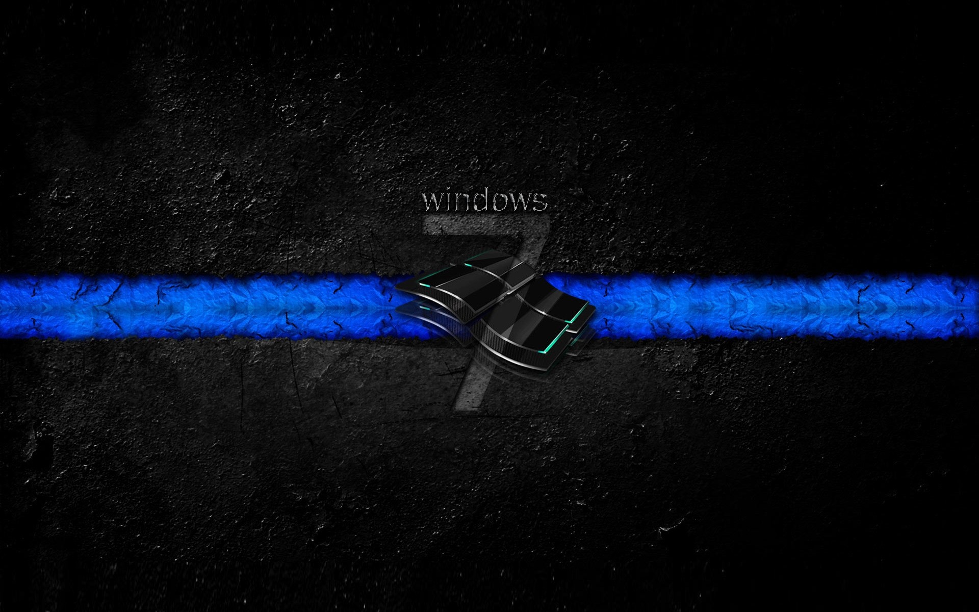windows桌面 明亮 闪亮 windows7操作系统