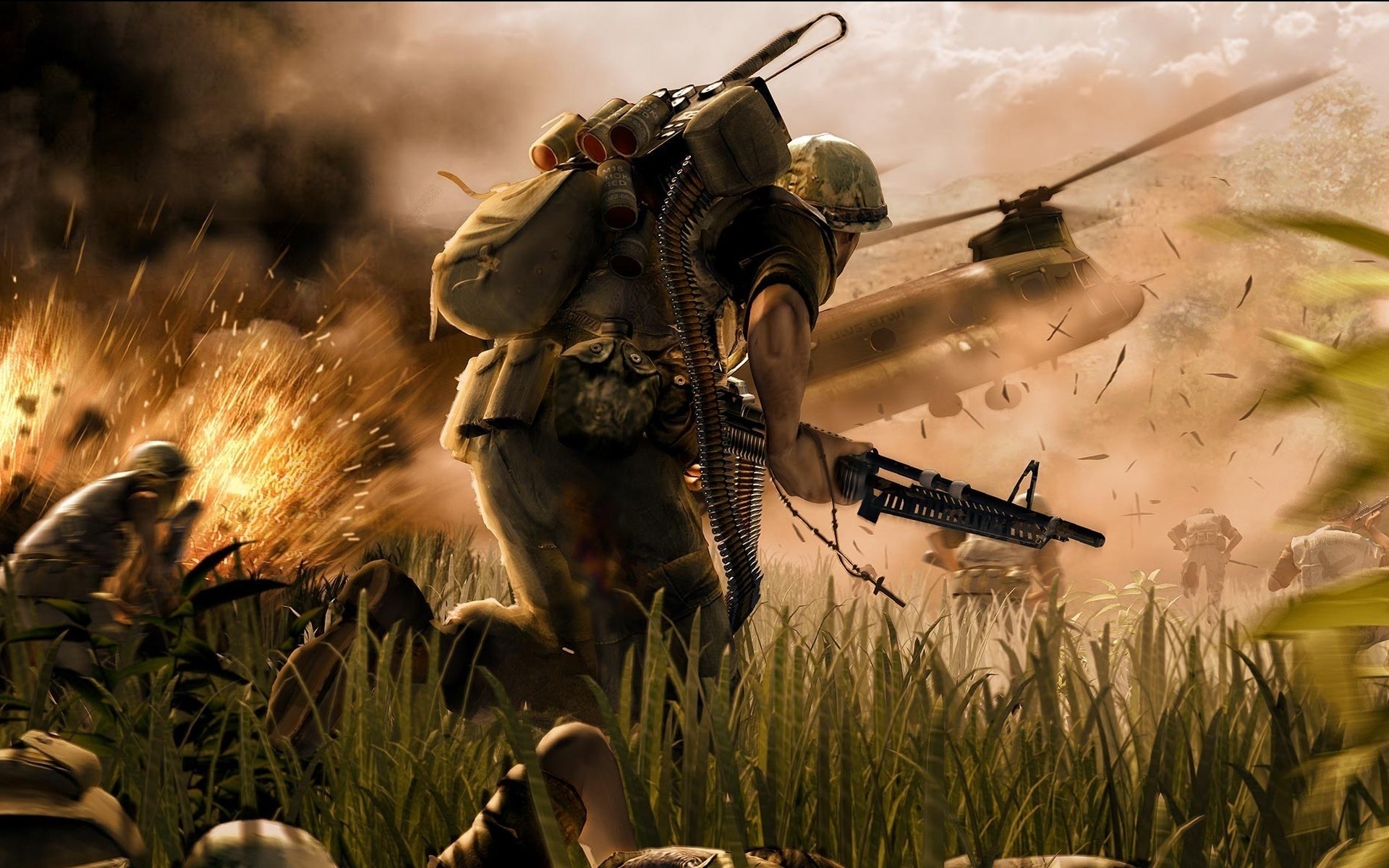 军队 战争 军事 武器 士兵 战斗 手枪 战斗 人 伪装 场 炸弹 坦克