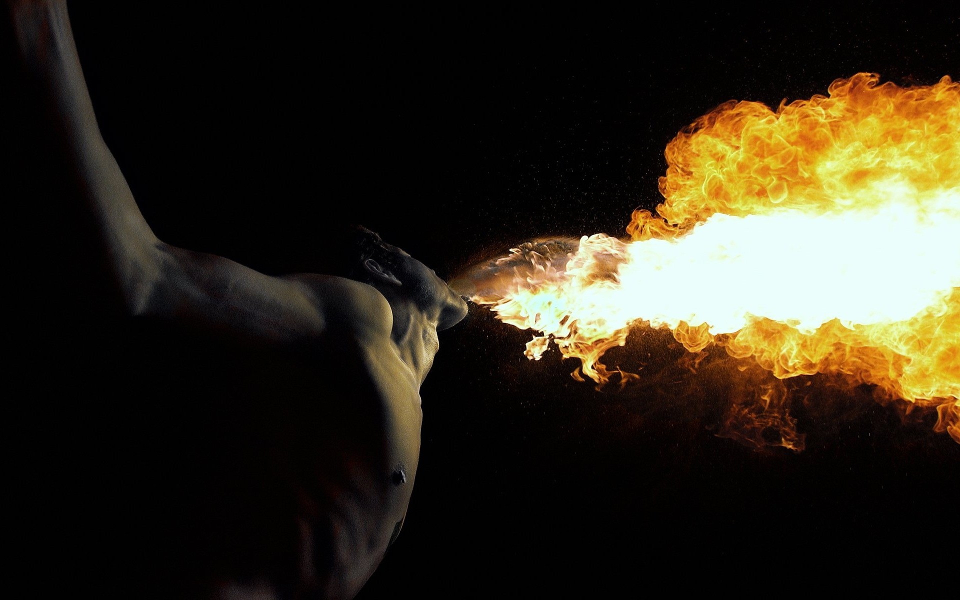 烟 火焰 热 一个