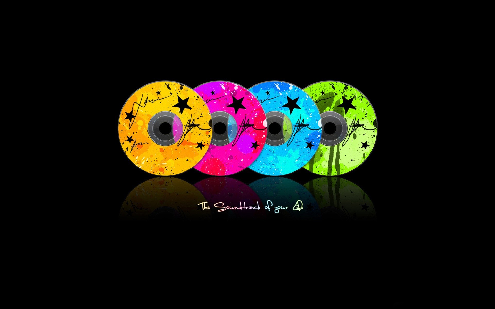 桌面 插图 音乐 cd dvd