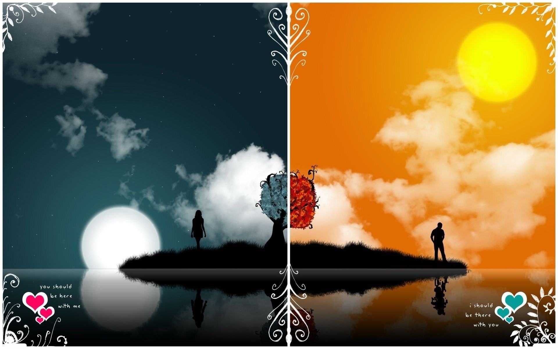 天空 剪影 户外 日落 太阳 自然 暮光之城 好天气 黑暗 爱 消息 月亮 湖 夜 岛