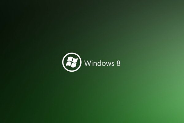 渐变深绿色windows8