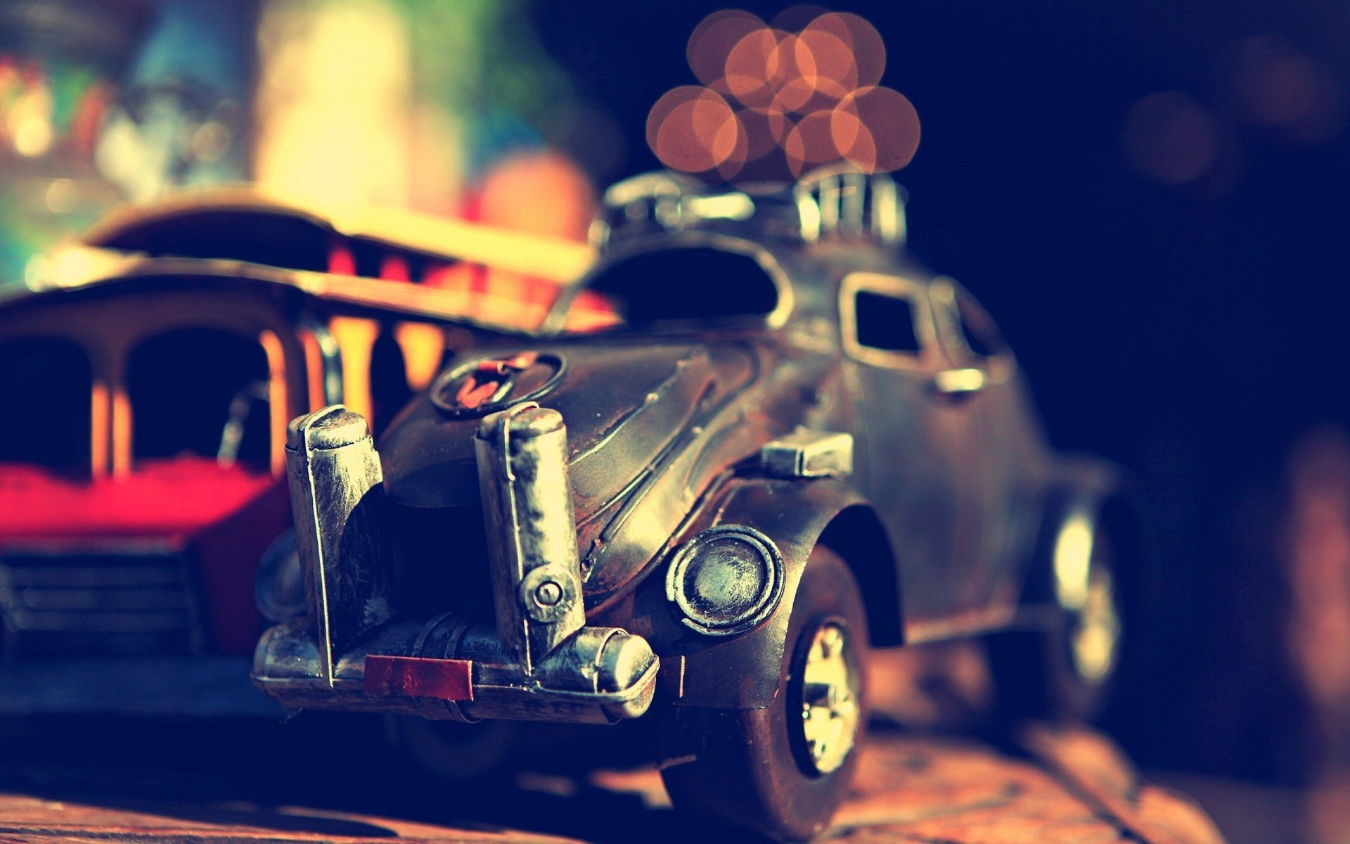 汽车 汽车 运输系统 模糊 老爷车 旧车