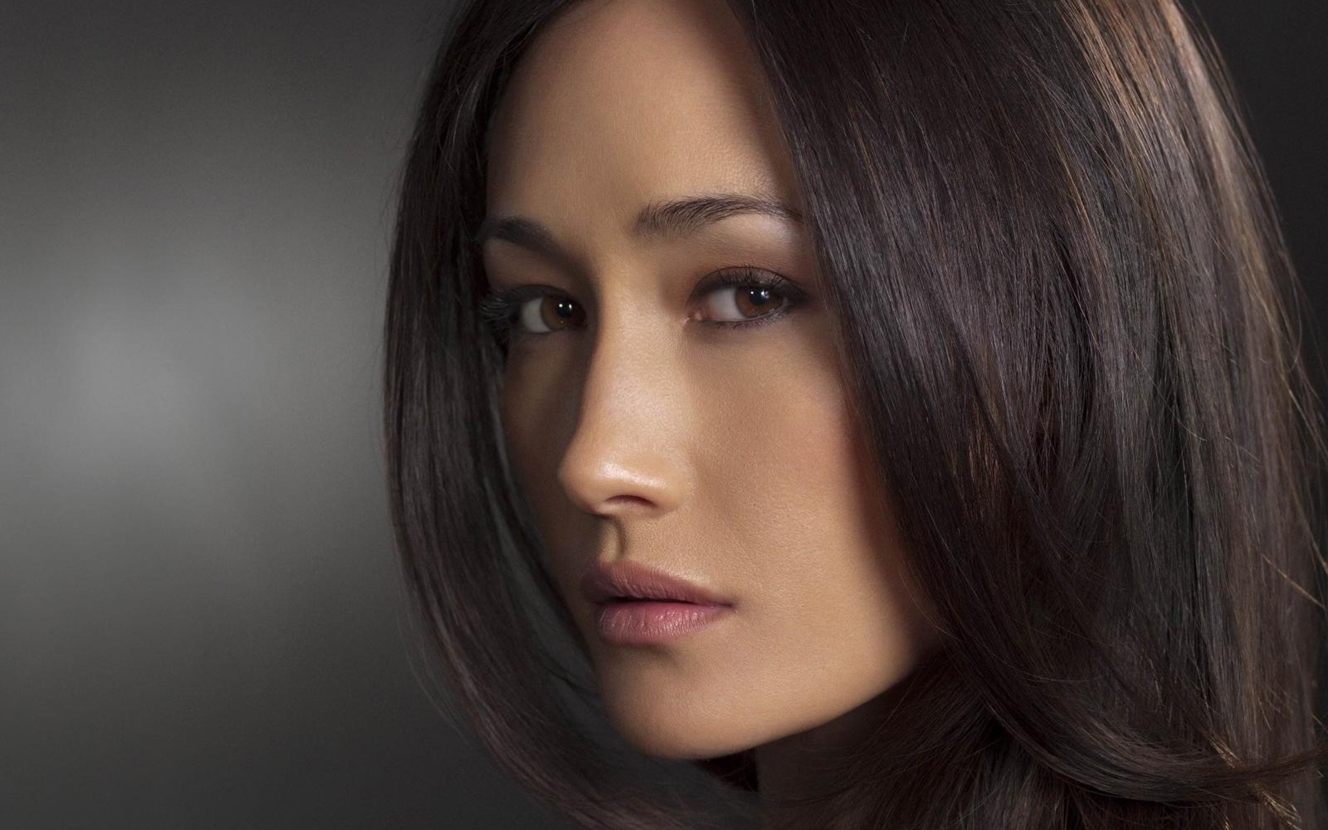 肖像 女人 时尚 女孩 模型 眼睛 魅力 名人 名人 maggie q