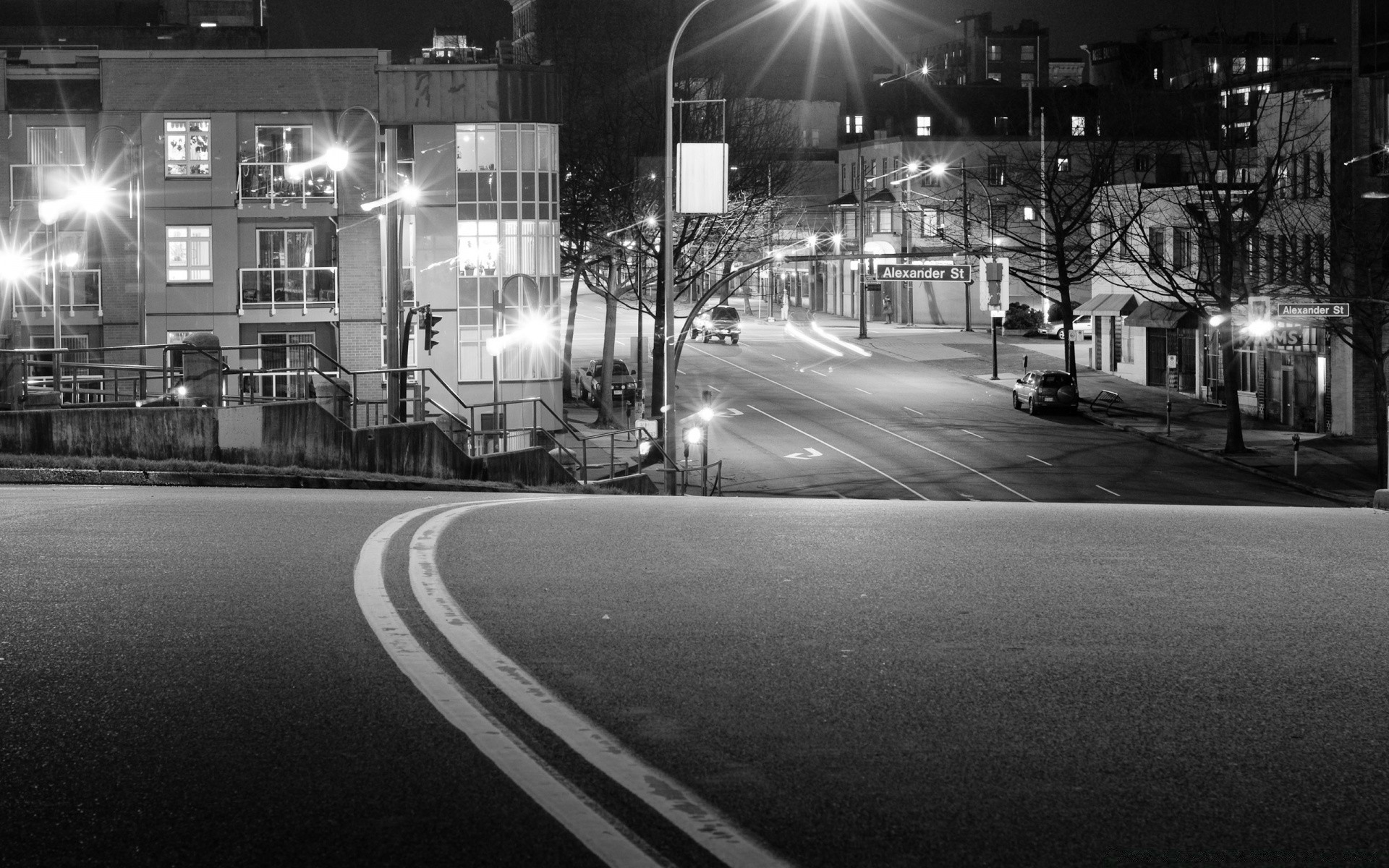 黑白 街道 汽车 模糊 道路 运输系统 单色 交通 城市 公共汽车 高速公路 城市 市中心 汽车 旅行 灯光 摄影