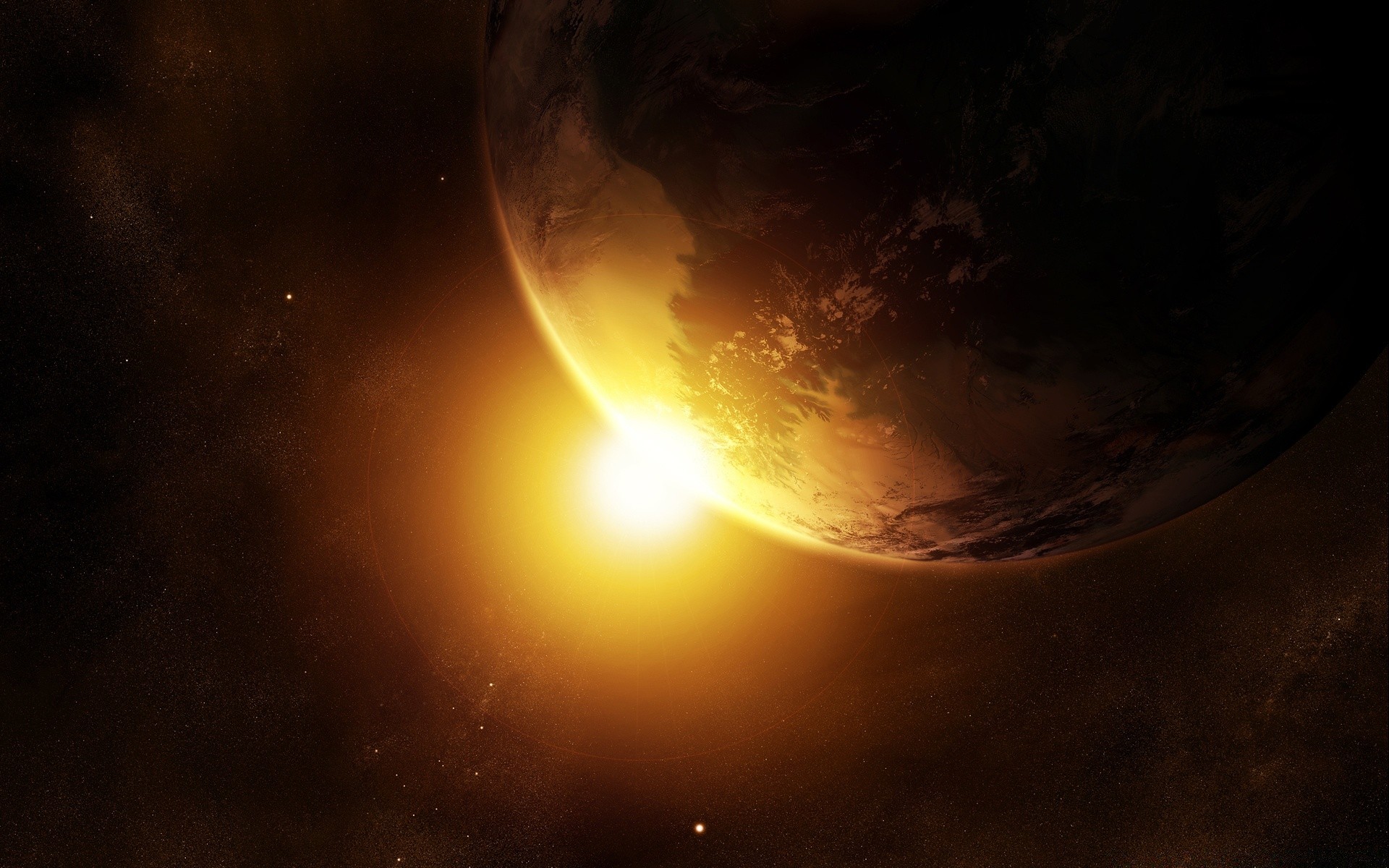宇宙 天文学 月亮 太阳 黑暗 球形 日食 光 太阳系 行星 幻想 大气 天空 日落
