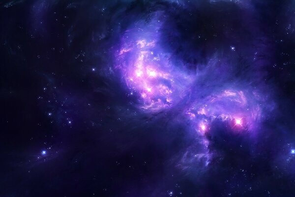 宇宙和银河系中模糊的星座