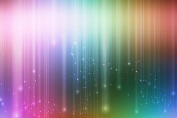 五彩的星星雨被油漆模糊
