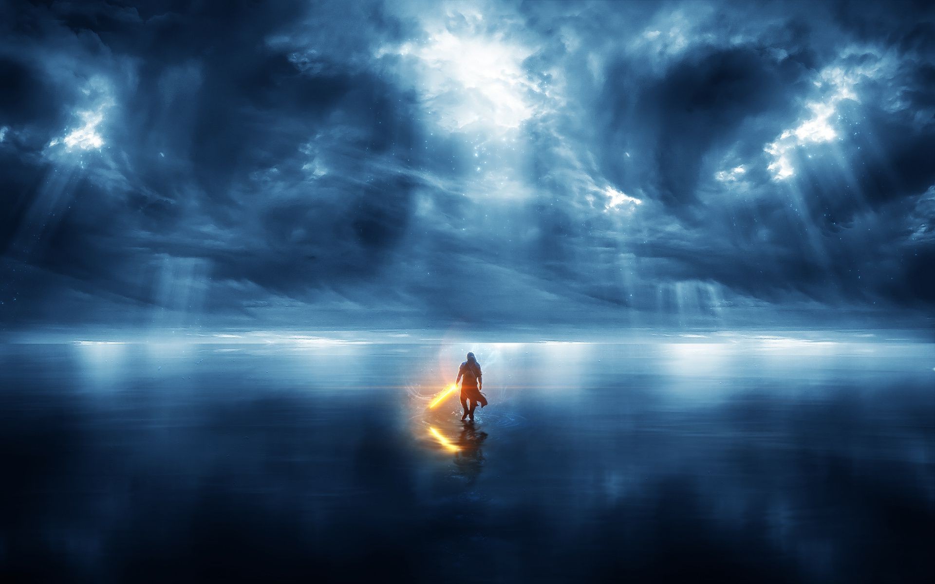 太阳、水雷、户外活动 黎明 性质 风暴 天 日落