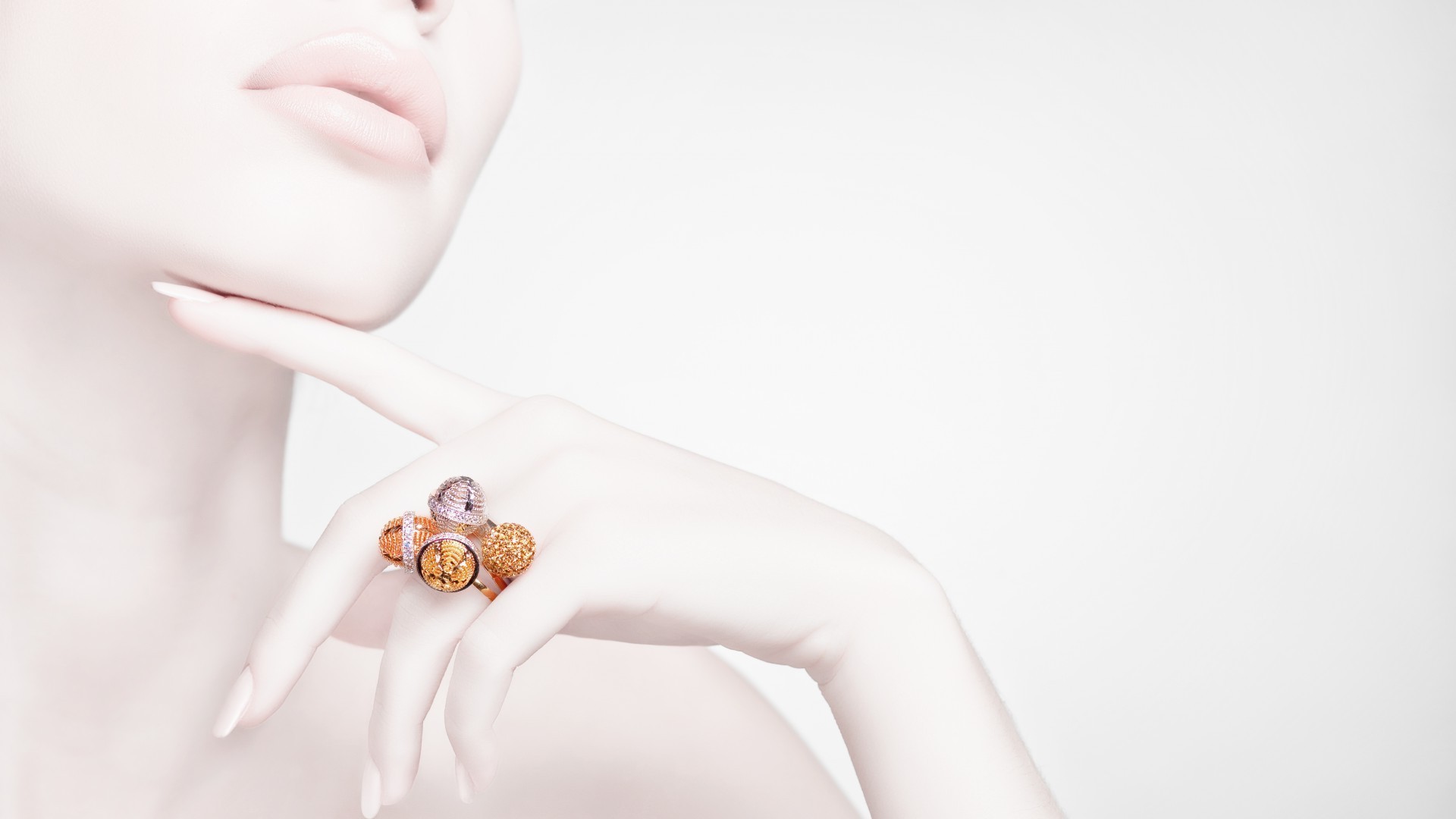 女人 裸体 女孩 皮革 时尚 肖像