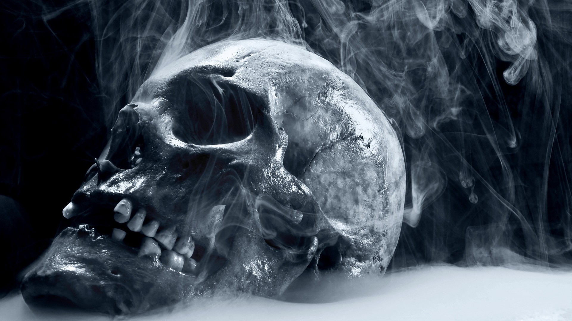 危险 艺术 万圣节 头骨 恐怖