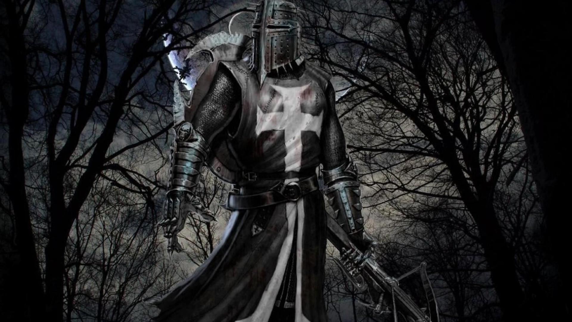 木头 木头 黑暗 万圣节 秋天 幻想