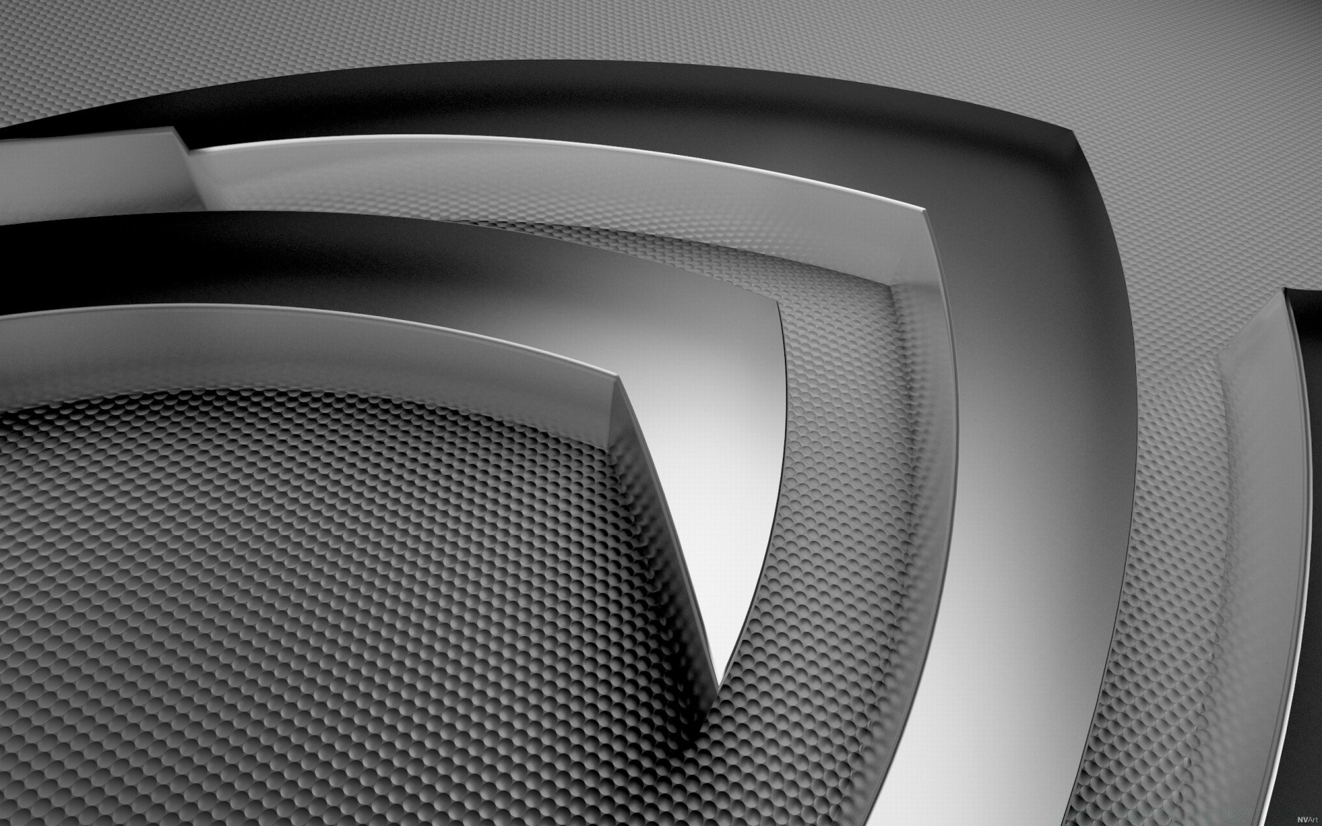 nvidia 单色 现代 设计 抽象 现代 艺术 金属