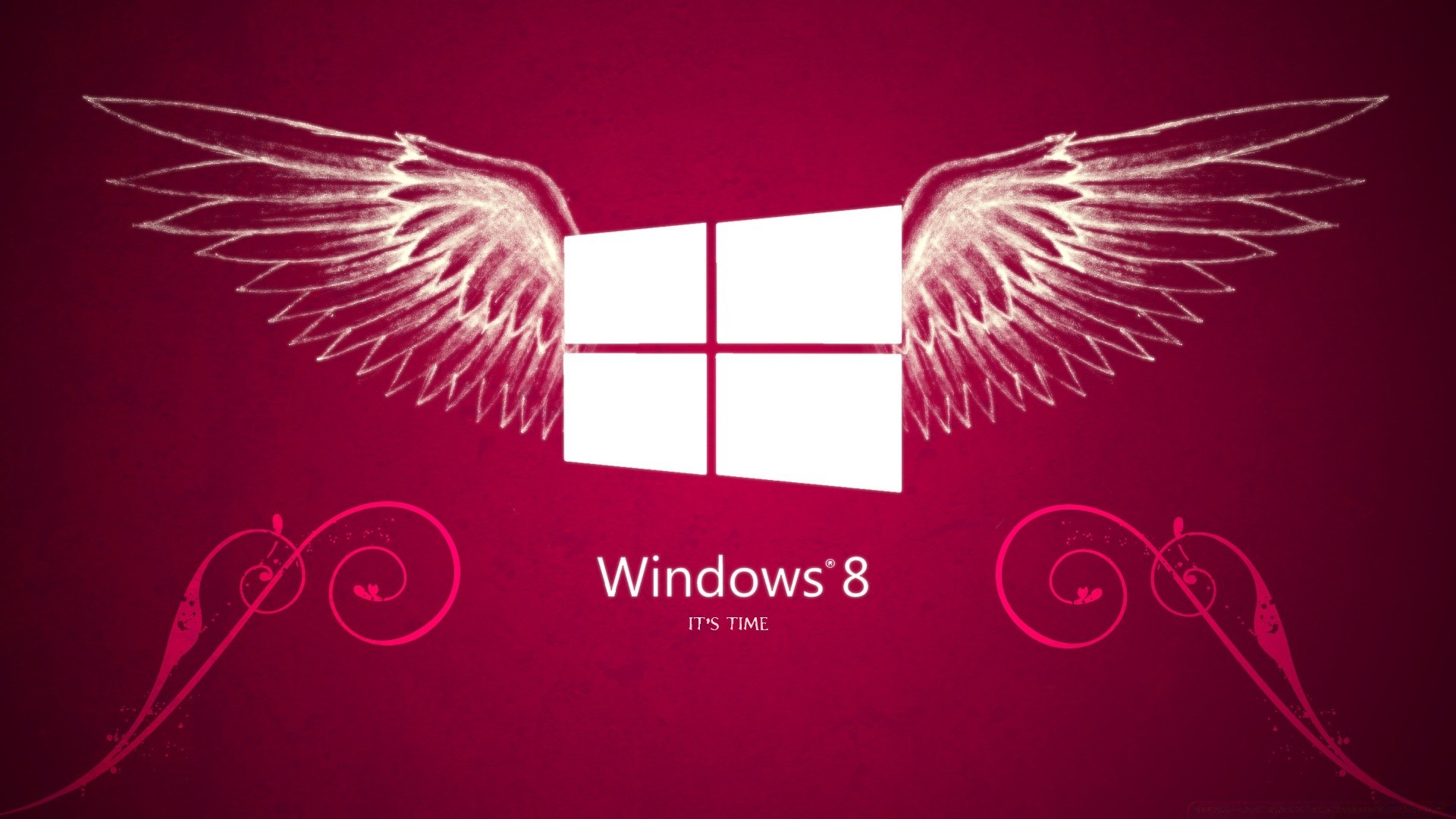 windows 爱情 插图 桌面