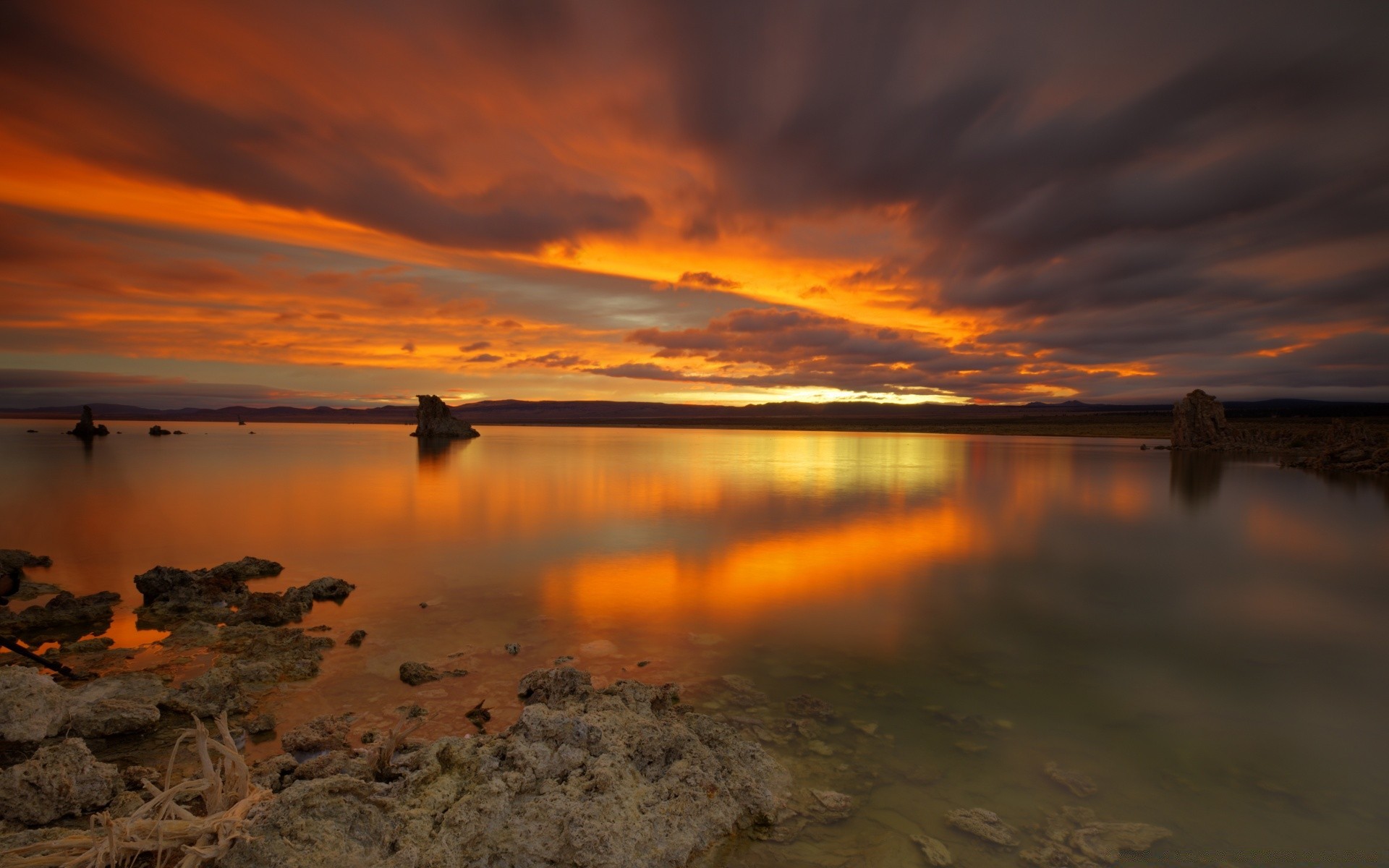 湖泊 日落 水域 日出 反射 傍晚 黄昏 太阳 天空 海滩