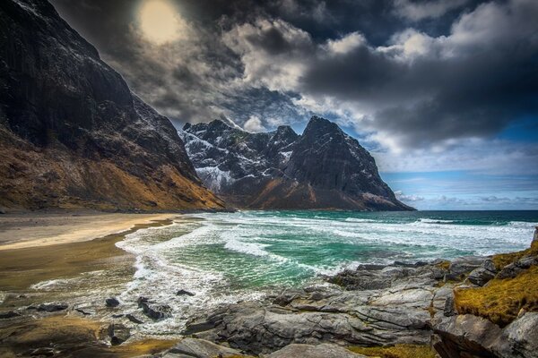 风景如画的海洋景观